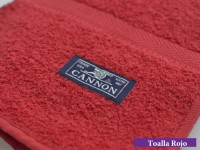 Toalla Cannon Classic 46x90 Rojo