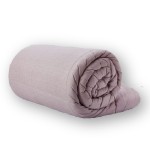 Cubrecama Jaspeado Violeta suave Full