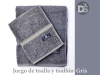 Juego de Toallas Cannon Classic 520 gr Gris