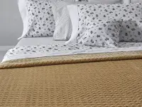 Manta Suplesa Jacquard Queen - Cornstalk