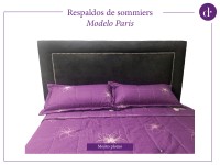 Respaldo Paris Mojito - Beige de 160 x 120 cm