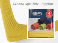 Sábana Ajustable Danubio Twin - Sulphur