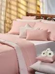 Sábanas Danubio Colors 200 hilos Full BLush